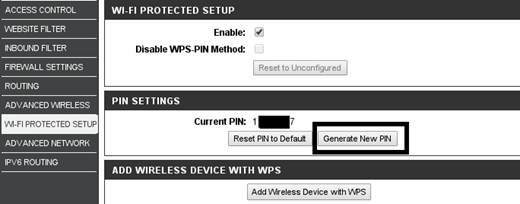 Більш того, в сучасних роутерах можна міняти WPS PIN в панелі налаштувань (періодично міняйте PIN)