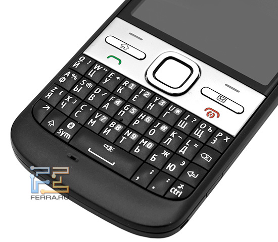 Клавіатура смартфона Nokia E5-00