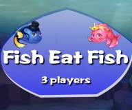 Категорія   На двох   - Оригінальна назва Fish Eat Fish 3 Players   По самій назві програми можна здогадатися, що в процесі доведеться рибками поїдати інших рибок, але перед цим давайте розберемося, як тут потрібно працювати